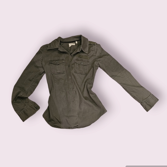 Women's dressy army jacket. - Picture 1 of 6